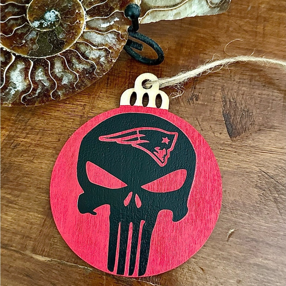 Patriots Christmas ornament